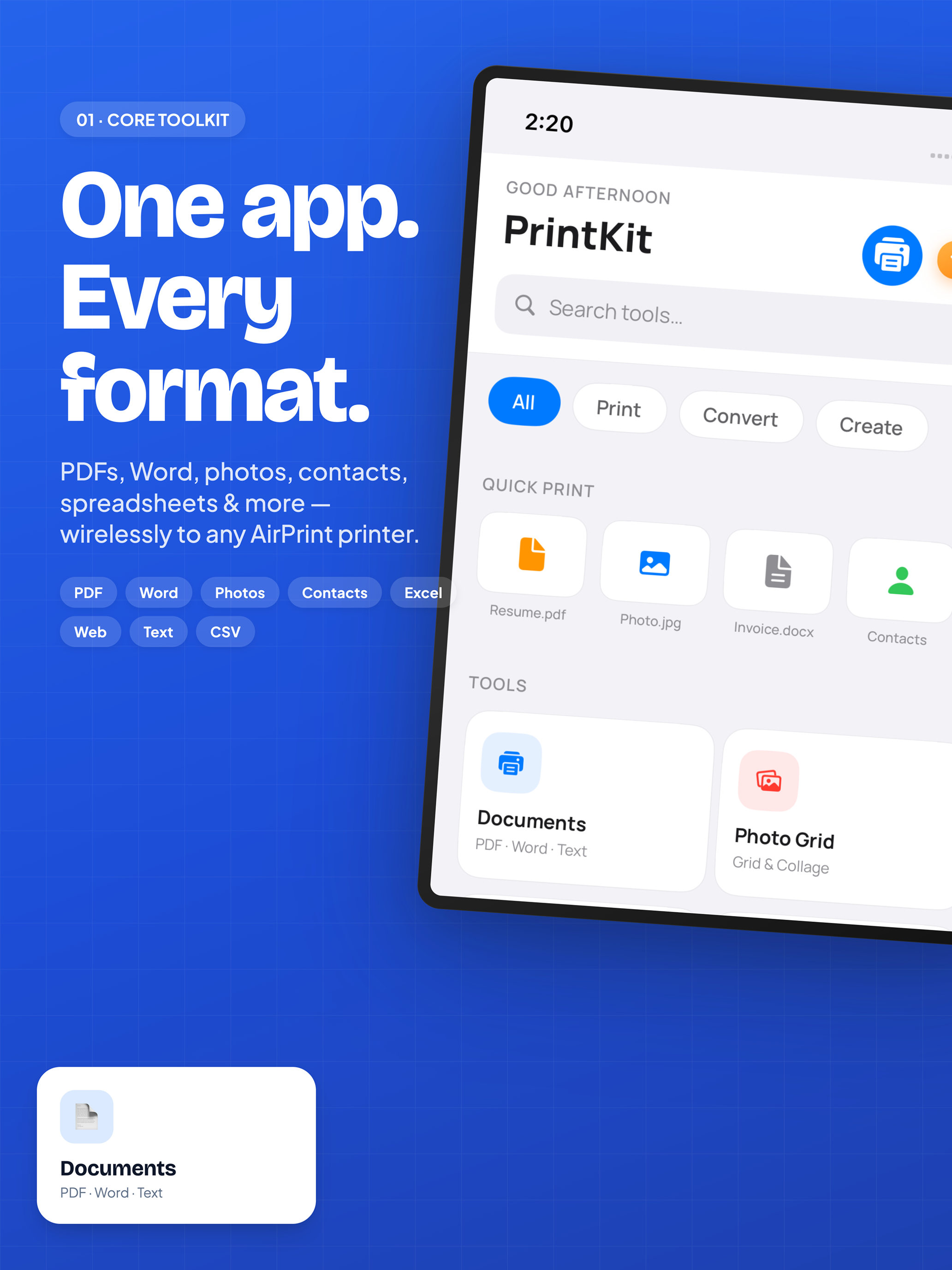 PrintKit: AirPrint & Scanner