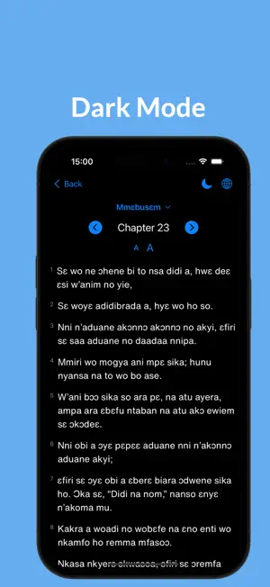 Twi Bible screenshot 2