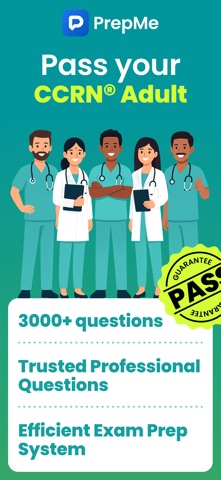 CCRN Adult Test Prep 2026 screenshot