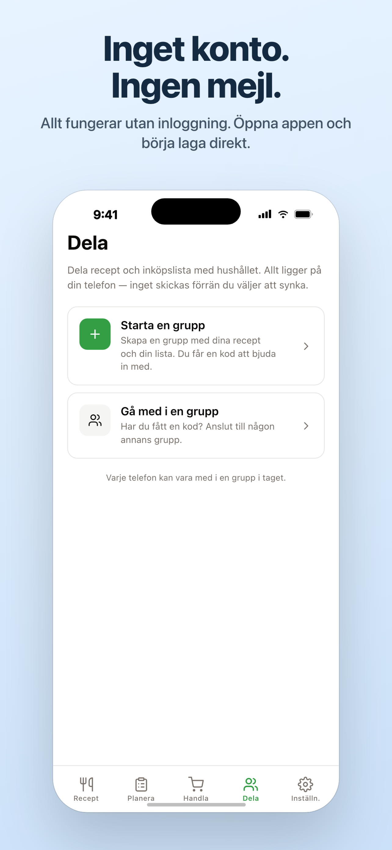 Receptsamlingen screenshot 7