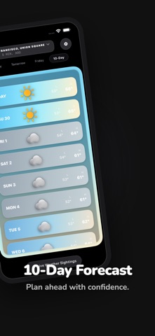 Weather Tomorrow - Forecast Screenshot 6 of 6