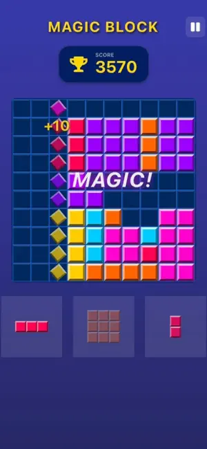 Magic Block Puzzle Game screenshot 3
