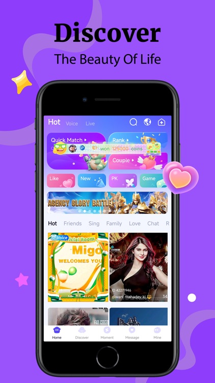 Asha Live: Group Chat Room