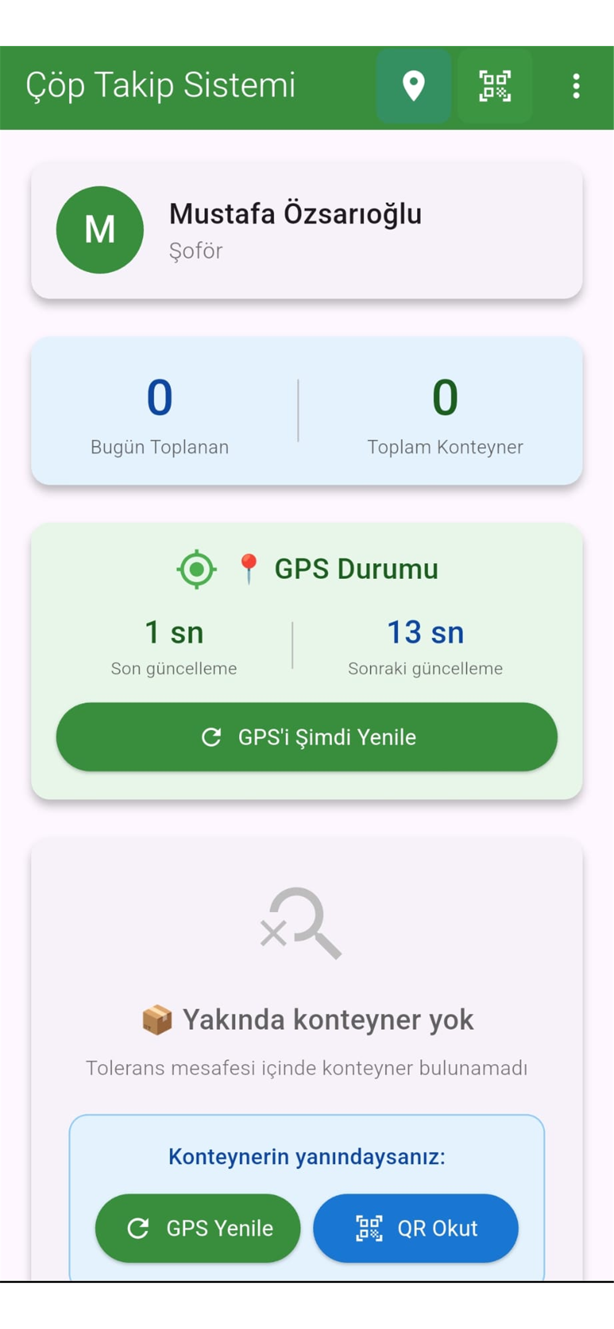 Artech Çöp Takip screenshot 2