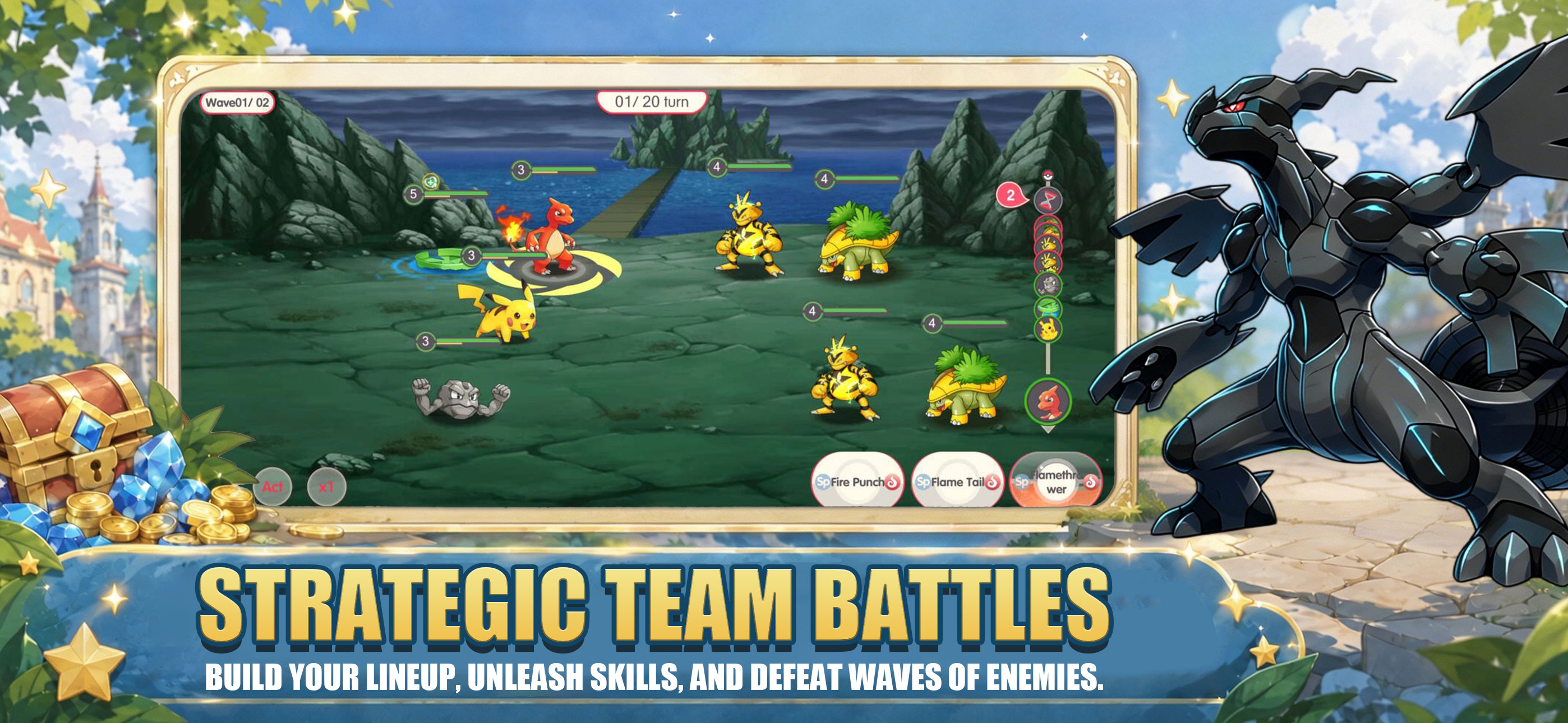 Monster Heroes: Dark Arena screenshot 3