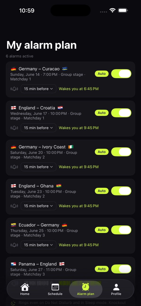 iPhone screenshot