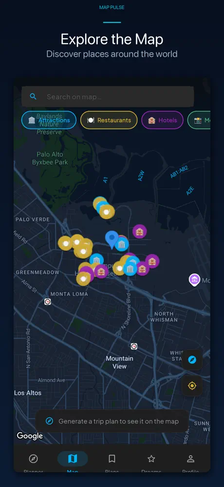 Map Pulse – AI Travel Planner screenshot 2