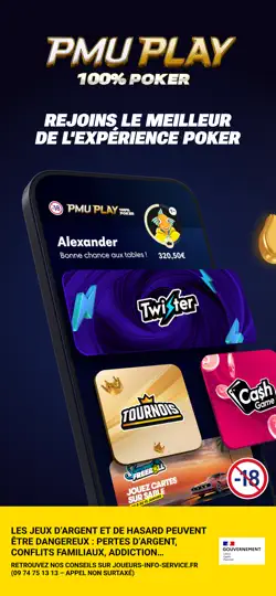 Capture d'écran de PMU PLAY - 100% Poker sur iPhone 1