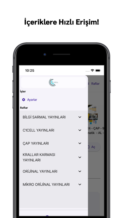 İşler Mobil Kütüphane Screenshot