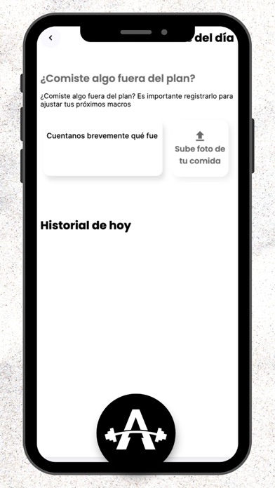 Adrian Fitness App Screenshot