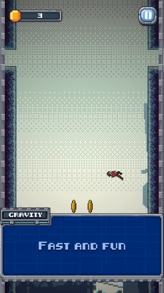 #3. Gravity Sprinter Pixel (iOS) By: KimGoc