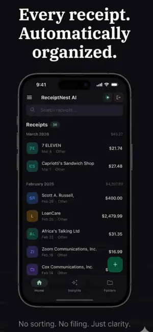 ReceiptNest AI screenshot 4