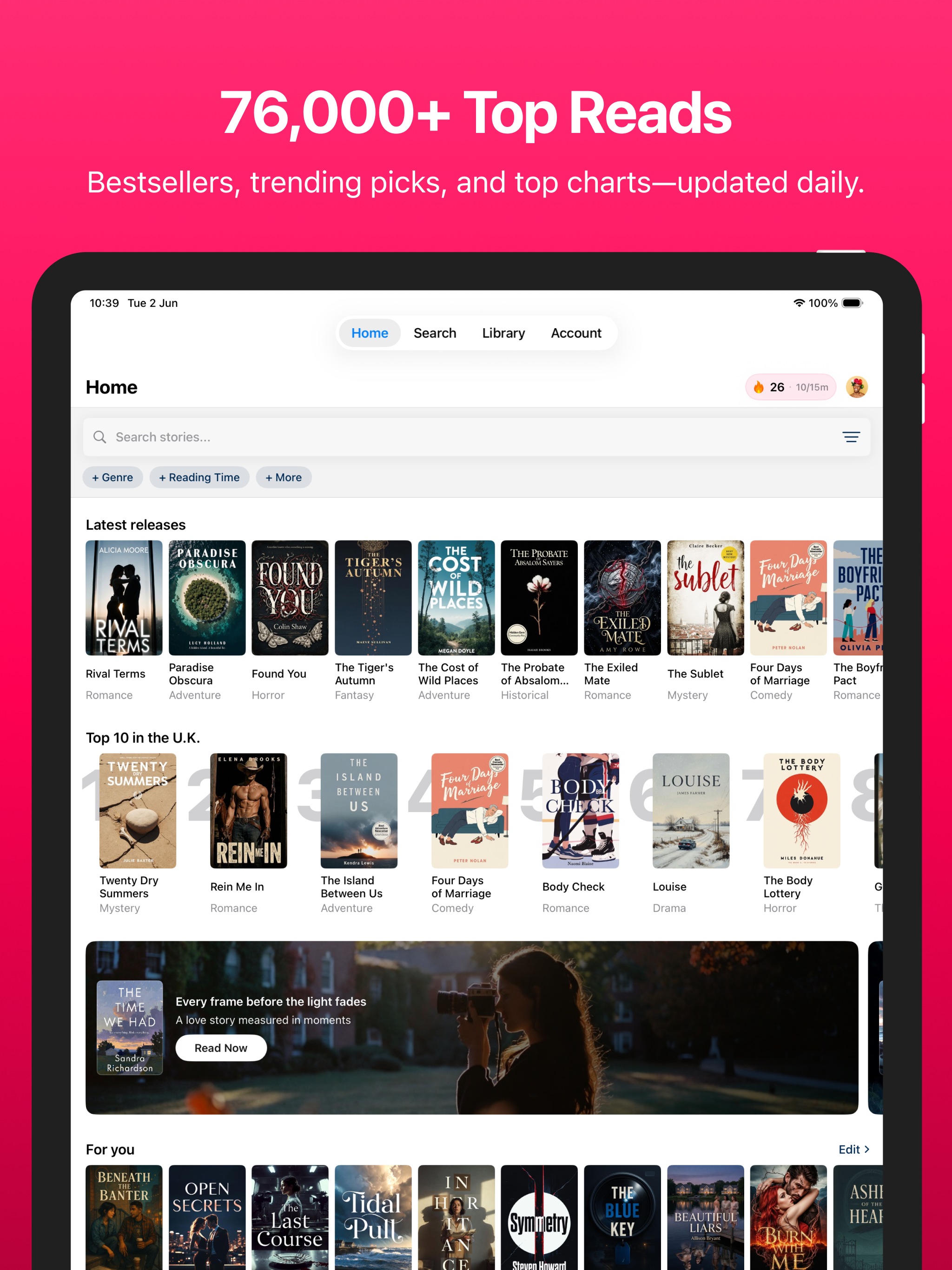 FreeBooks: 76,000 Top Reads screenshot 10