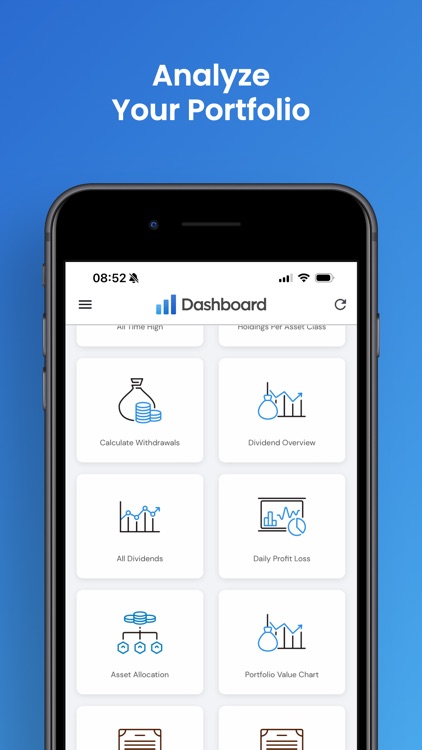 Dashboard - Portfolio Tracker