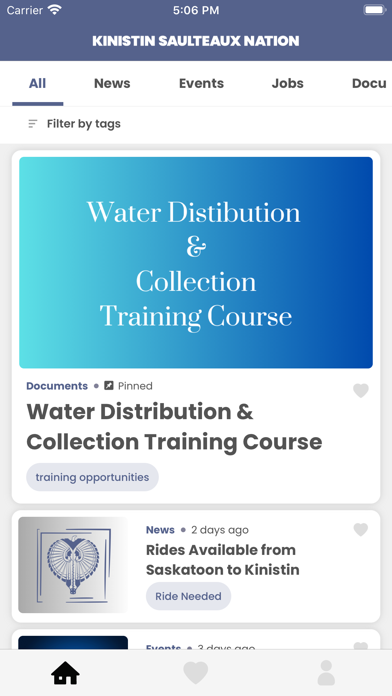 Kinistin Saulteaux Nation Screenshot