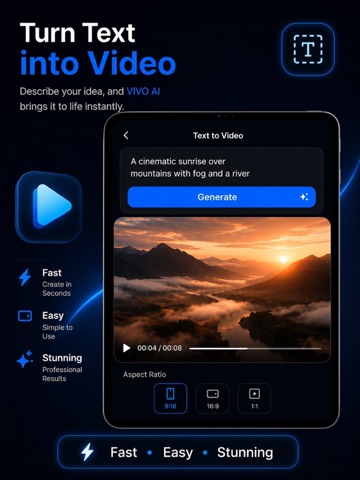VIWO: Pose Ai Video Generator iPad screenshot