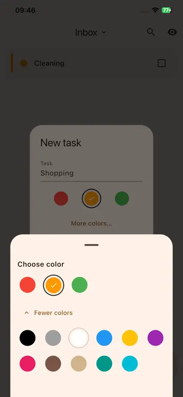 Color Tasks – Simple Lists screenshot 4 of 6