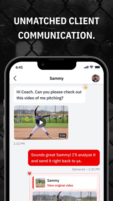 SeamsUp - 1:1 Coaching App Screenshot