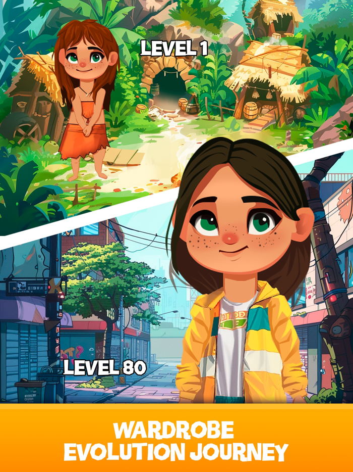 Fashion Evolution - Merge It