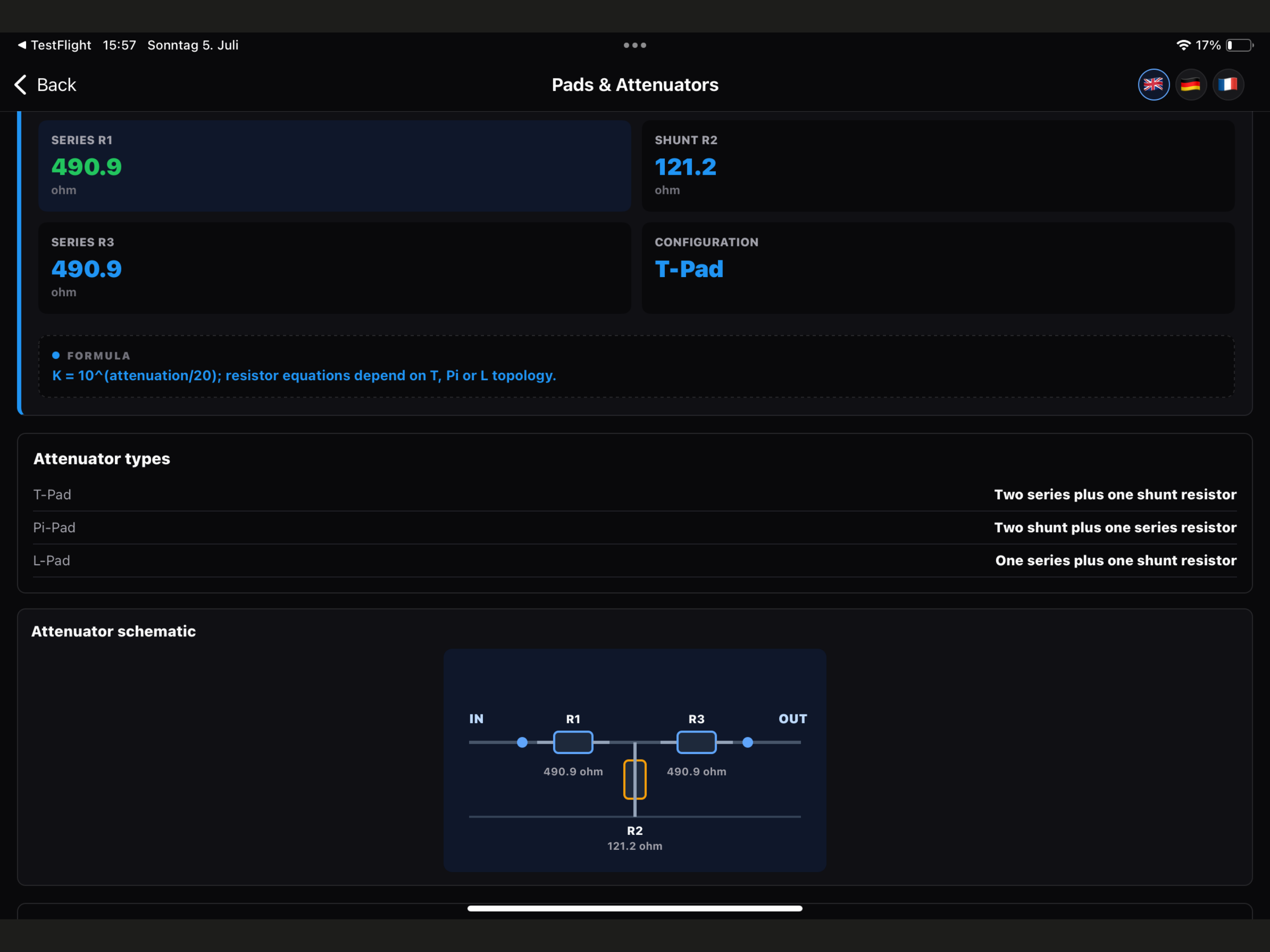 Audio Calculator screenshot 7
