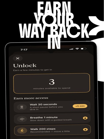Exit : App Blocker & Focus iPad screenshot