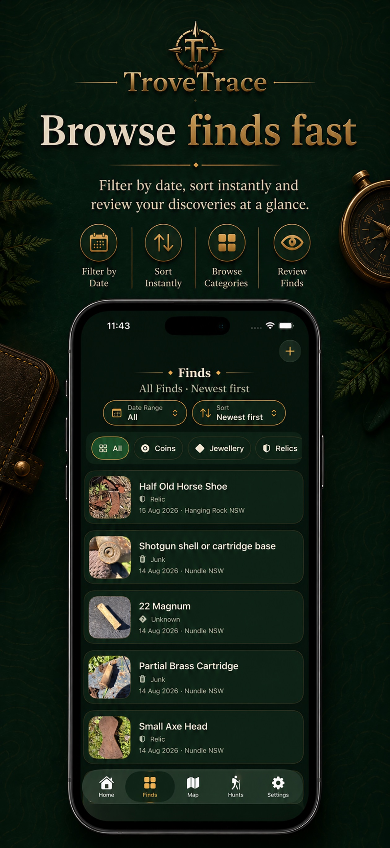 Screenshot 4 of TroveTrace