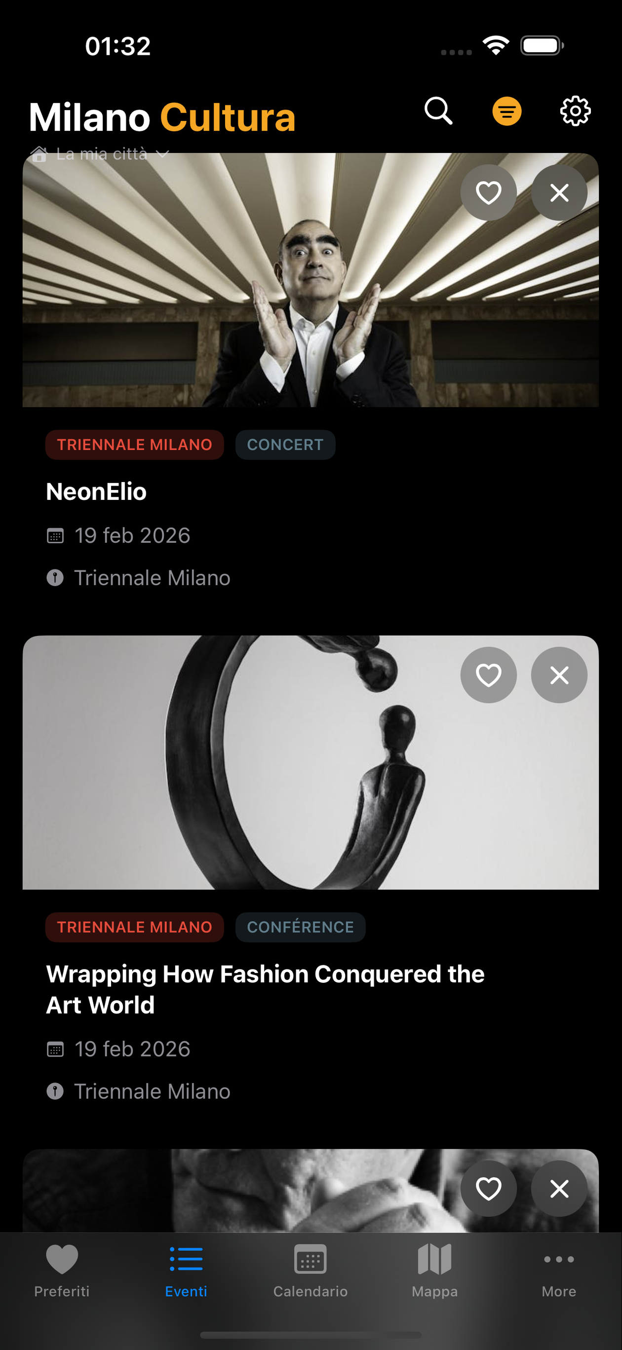 Milano Cultura screenshot 3
