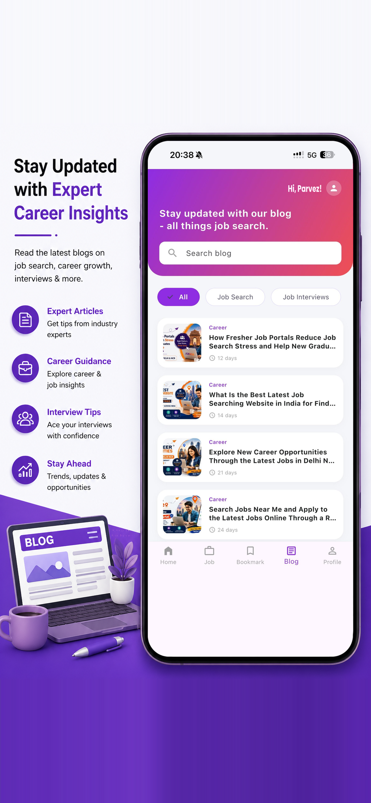 JobVob screenshot 2
