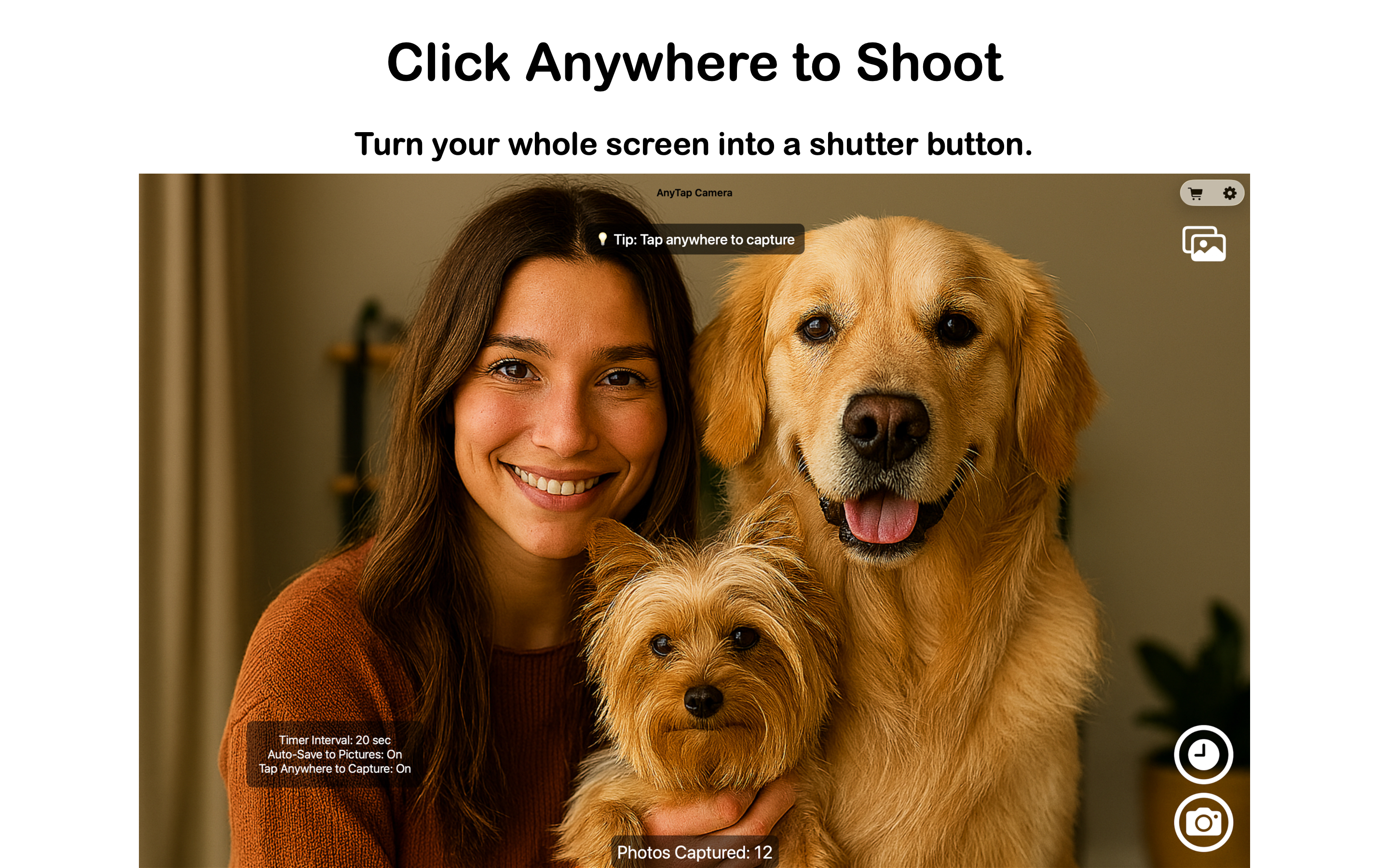 AnyTap Accessible Camera screenshot 9