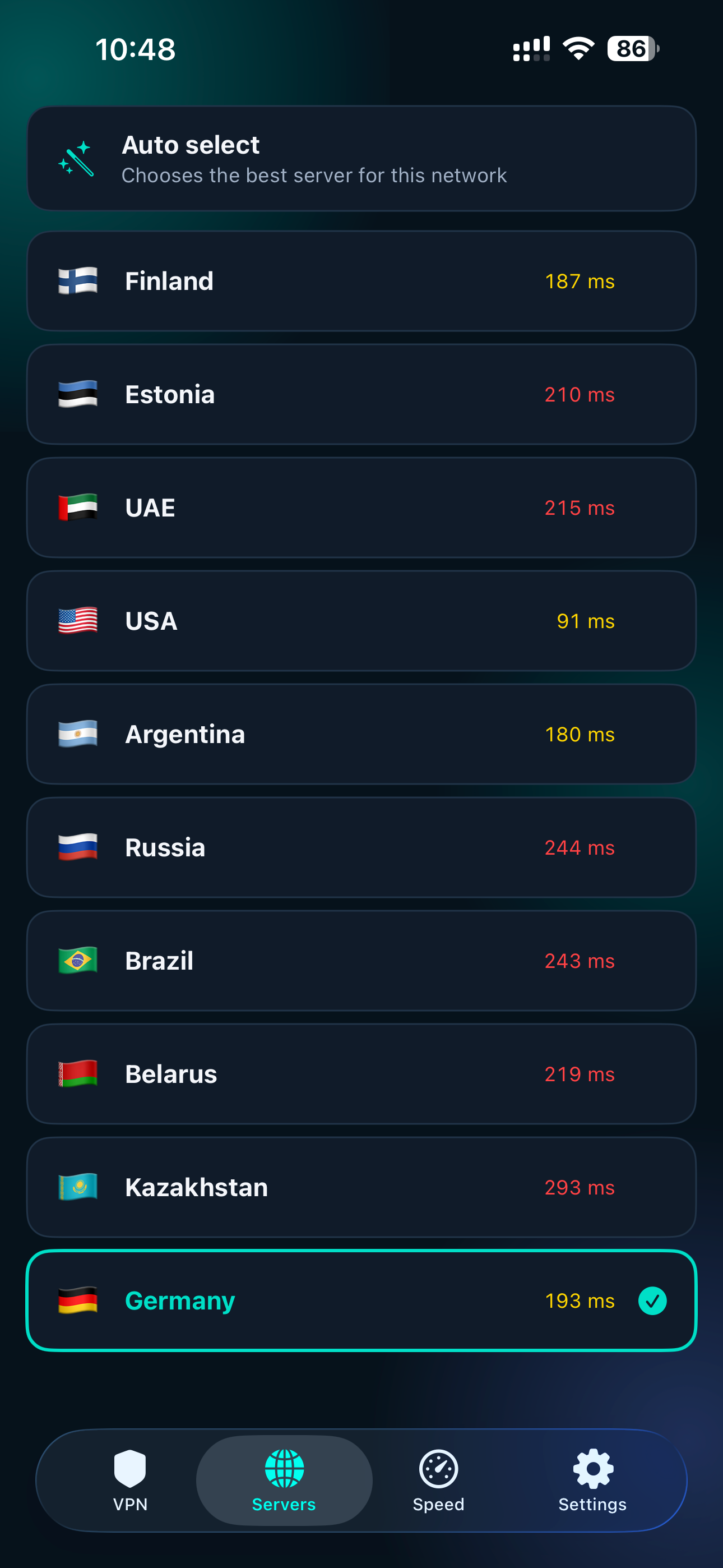 BearLine VPN screenshot 4