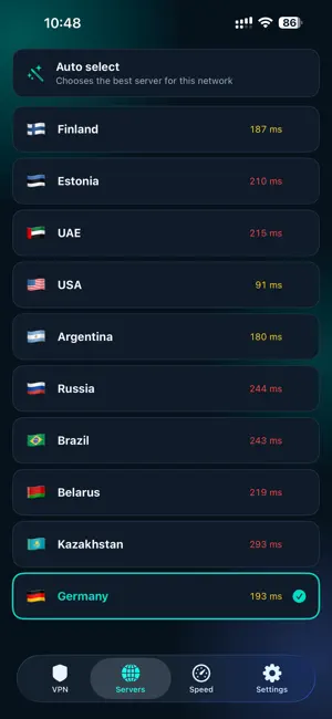 BearLine VPN screenshot 4