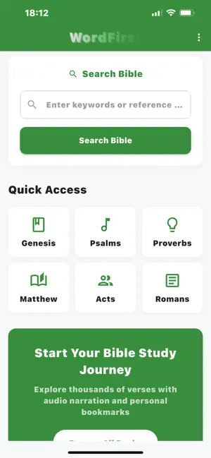 WordFirst Bible App screenshot 4