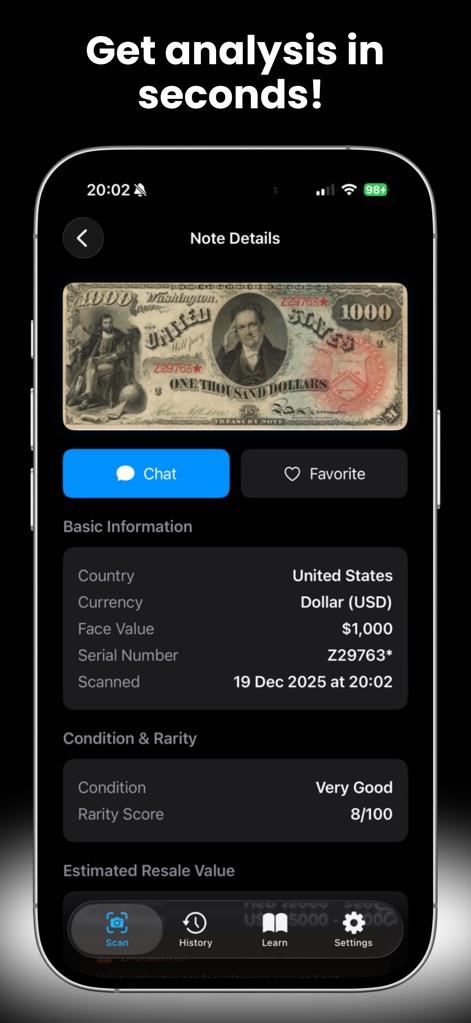 Bank Note Identifier & Scanner - App de Referencia | MWM