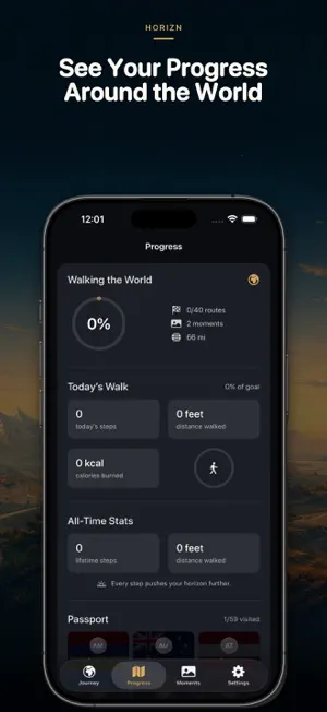 Horizn: Virtual Walking screenshot 3