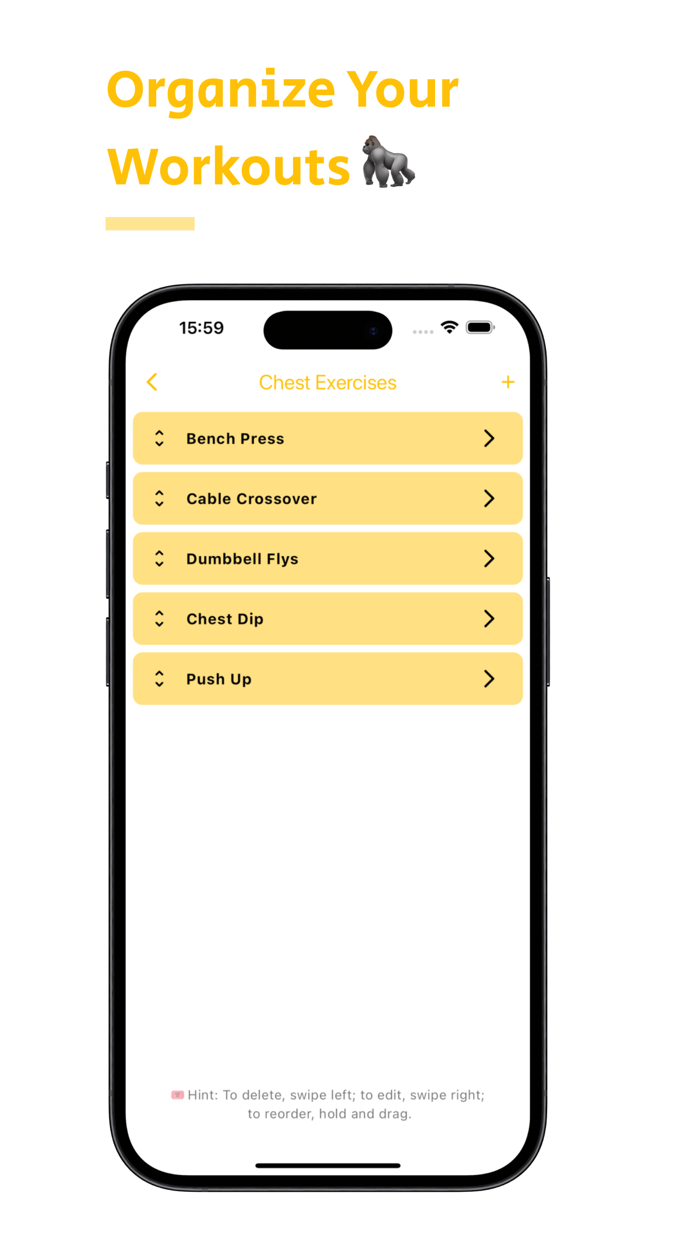 GymLog Workout Tracker