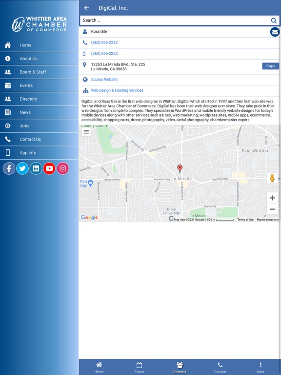 Screenshot #6 pour Whittier Chamber