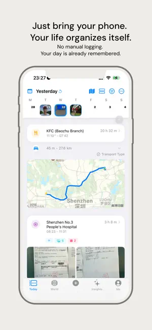 Ousia - Auto Timeline screenshot 1