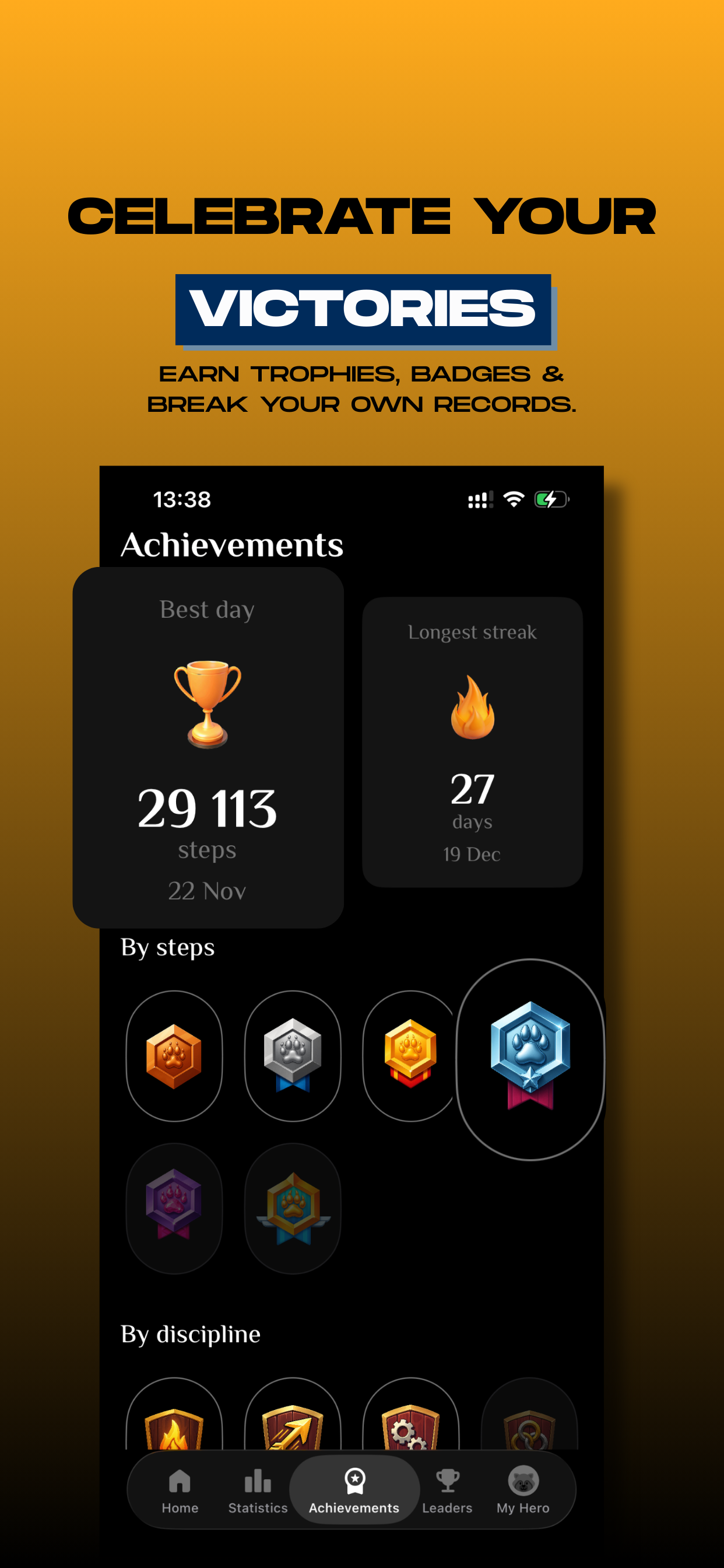 StepsHero: Walking Game screenshot 7