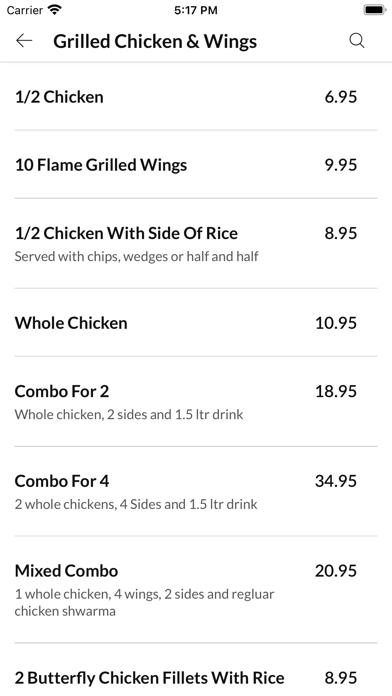 Roscoes BBQ Grill Newport Road Screenshot