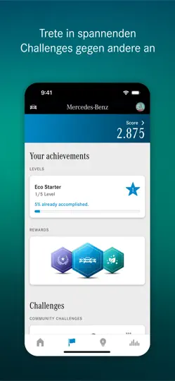 Screenshot von Mercedes-Benz Eco Coach auf dem iPhone 4