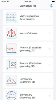 math solver pro iPhone Captures Décran 1