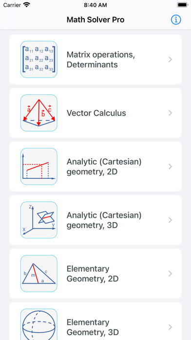Screenshot #1 pour Math Solver Pro