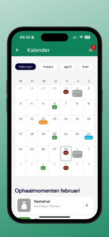 Afvalwijzer iPhone screenshot 4
