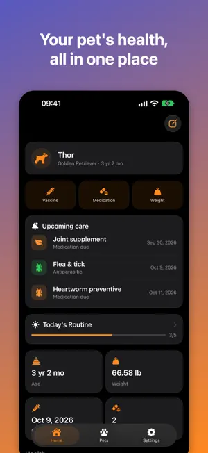 KyPet: Pet Health & Vaccines screenshot 1