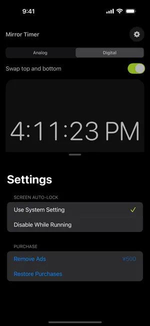 Mirror Timer screenshot 4