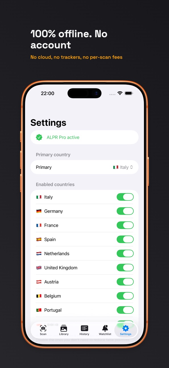iPhone screenshot