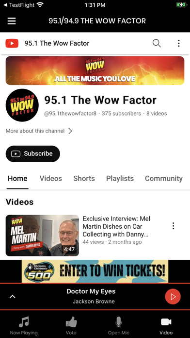 95.1 & 94.9 The WOW Factor Screenshot