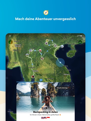 FindPenguins: Travel Tracker iPad screenshot 2
