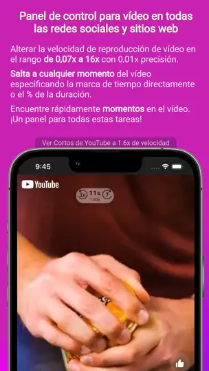 Captura de pantalla de ClipGlider-video Speed Control en iPhone 2