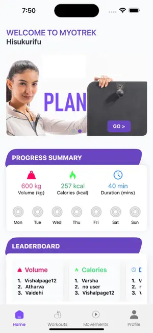 Myotrek screenshot 1